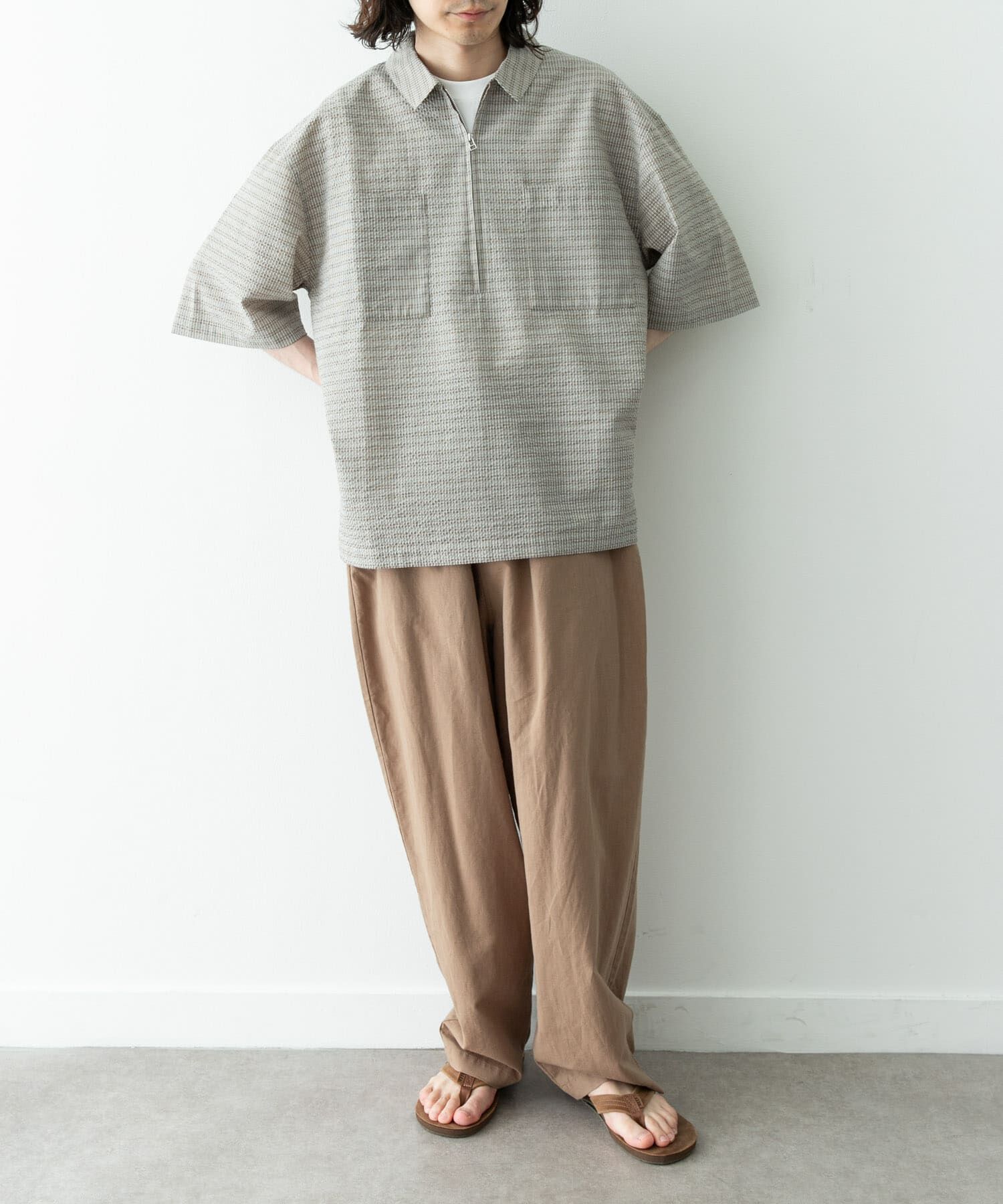 Sonny Label 「リネン混ワイドイージーパンツ」|その他|