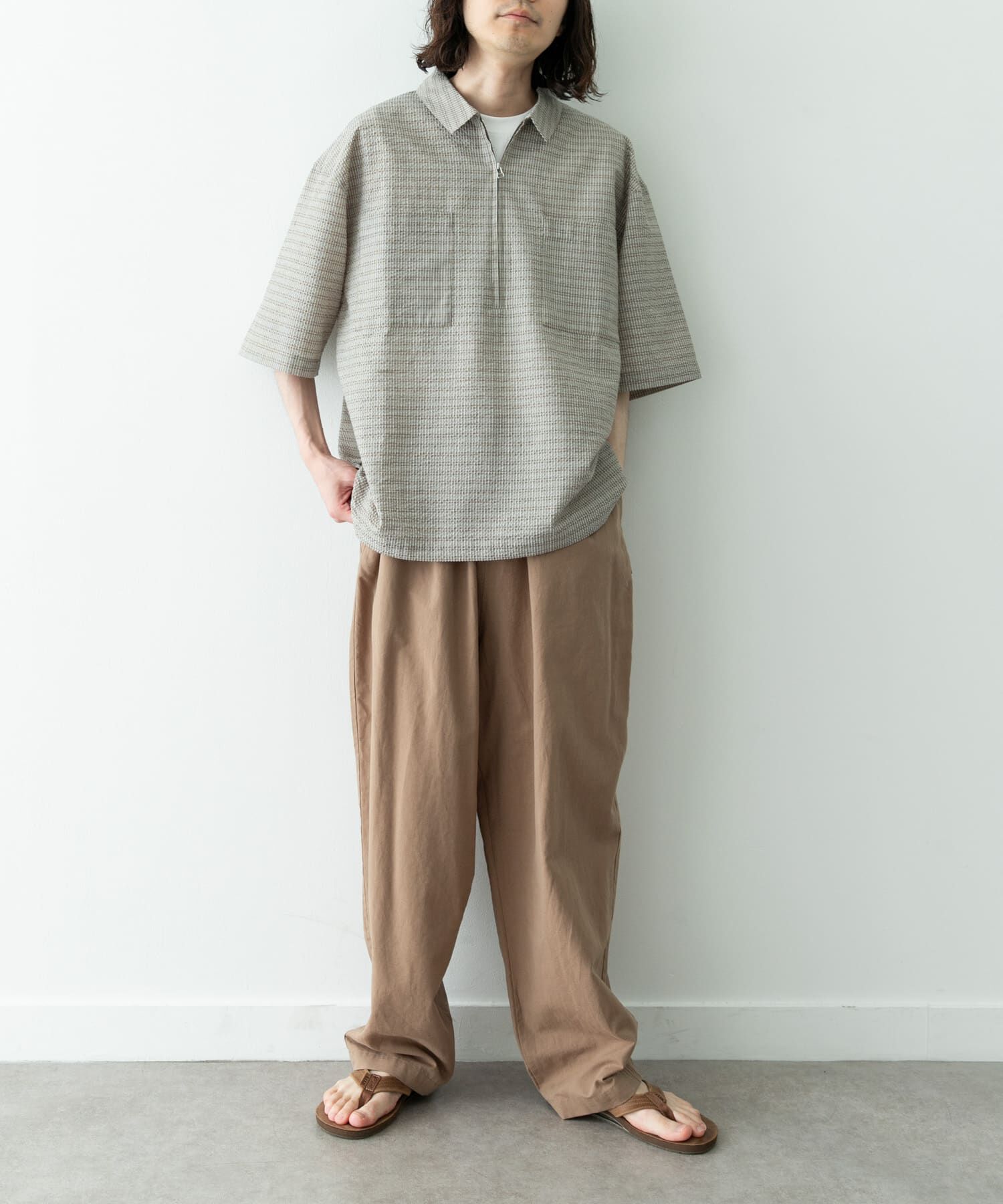 Sonny Label 「リネン混ワイドイージーパンツ」|その他|