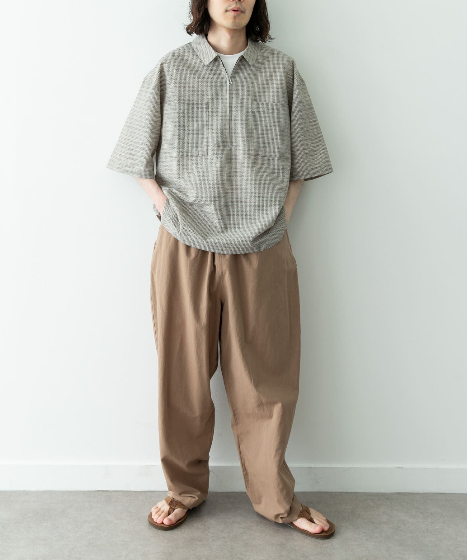 Sonny Label 「リネン混ワイドイージーパンツ」|その他|
