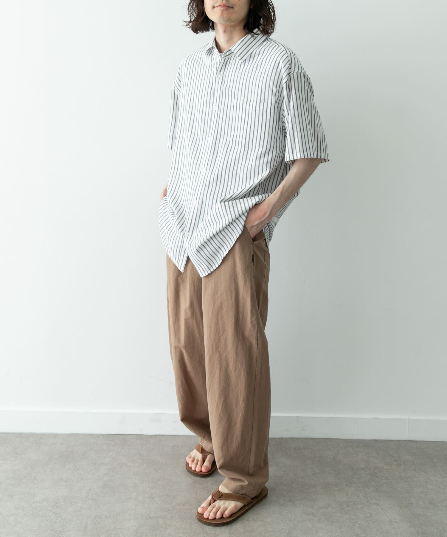 Sonny Label 「リネン混ワイドイージーパンツ」|その他|