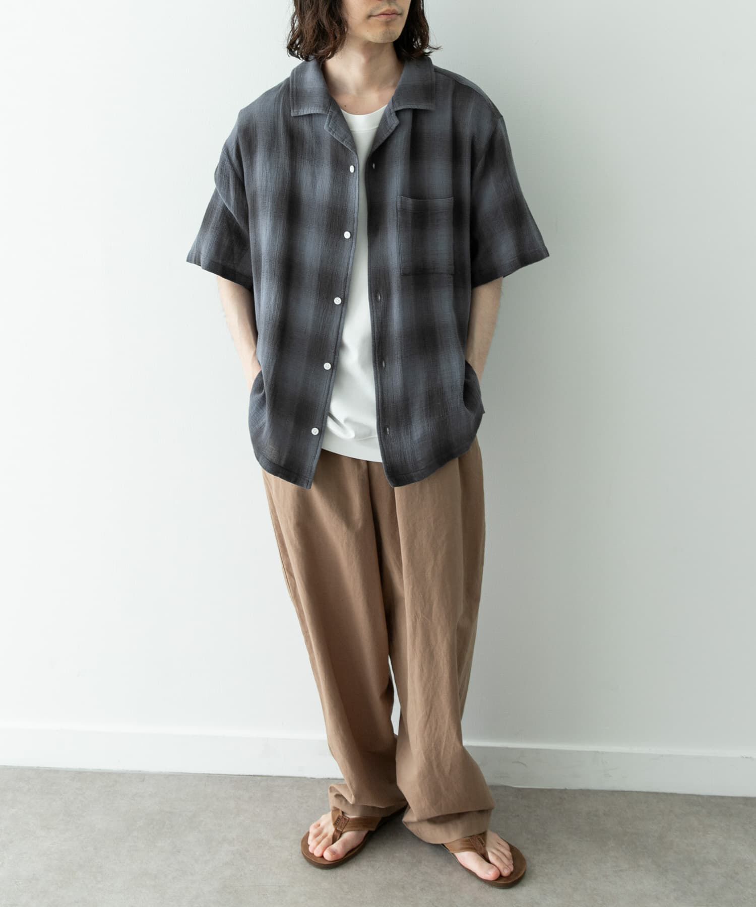 Sonny Label 「リネン混ワイドイージーパンツ」|その他|