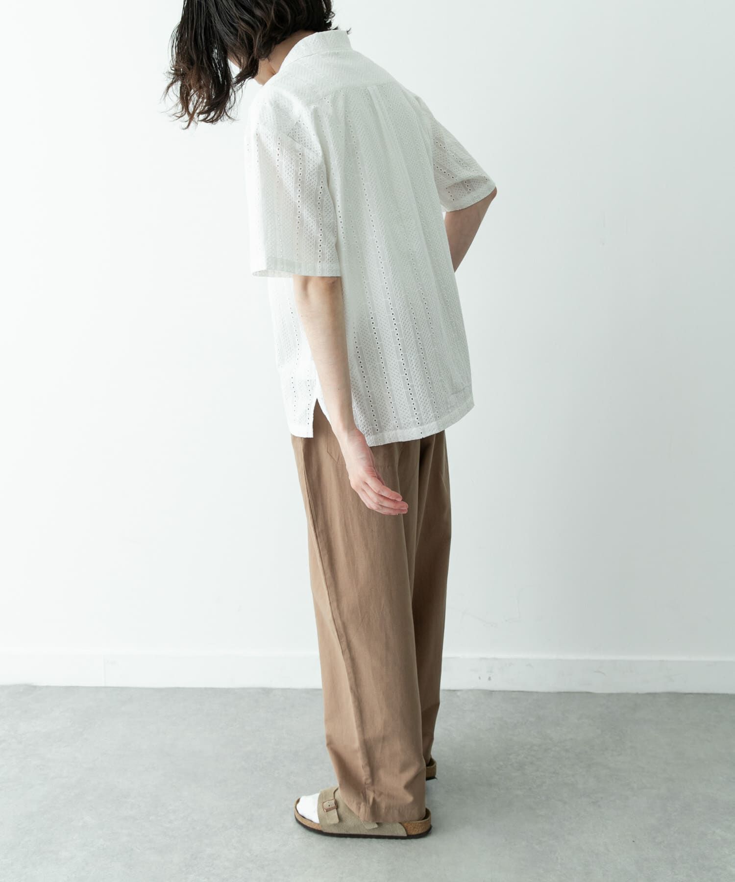 Sonny Label 「リネン混ワイドイージーパンツ」|その他|