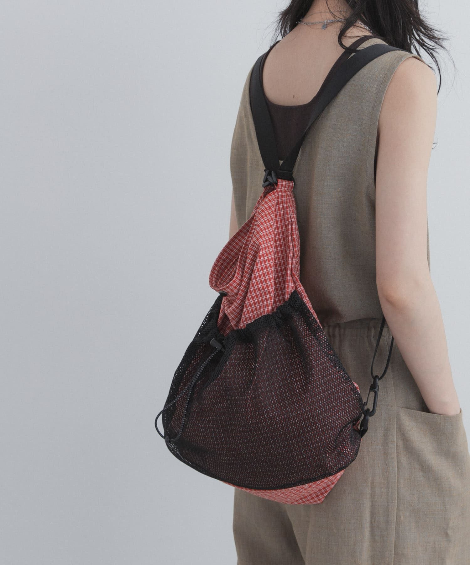 URBAN RESEARCH DOORS「チェック2WAYナップサック」|その他|