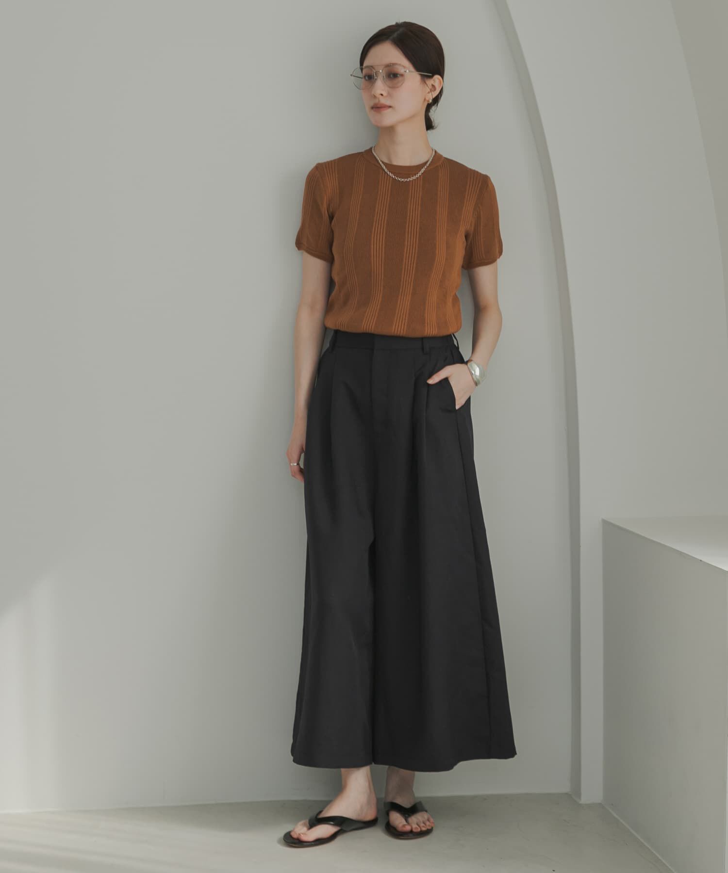 URBAN RESEARCH「撥水クロップドワイドパンツ」|その他|