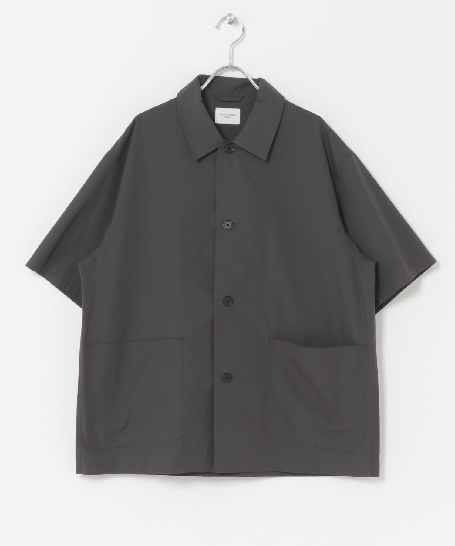 URBAN RESEARCH DOORS「『速乾/ｲｰｼﾞｰｹｱ/UVｶｯﾄ』『URTECH』Aircare ｼｮｰﾄｽﾘｰﾌﾞｼｬ 」|シャツ・ブラウス|