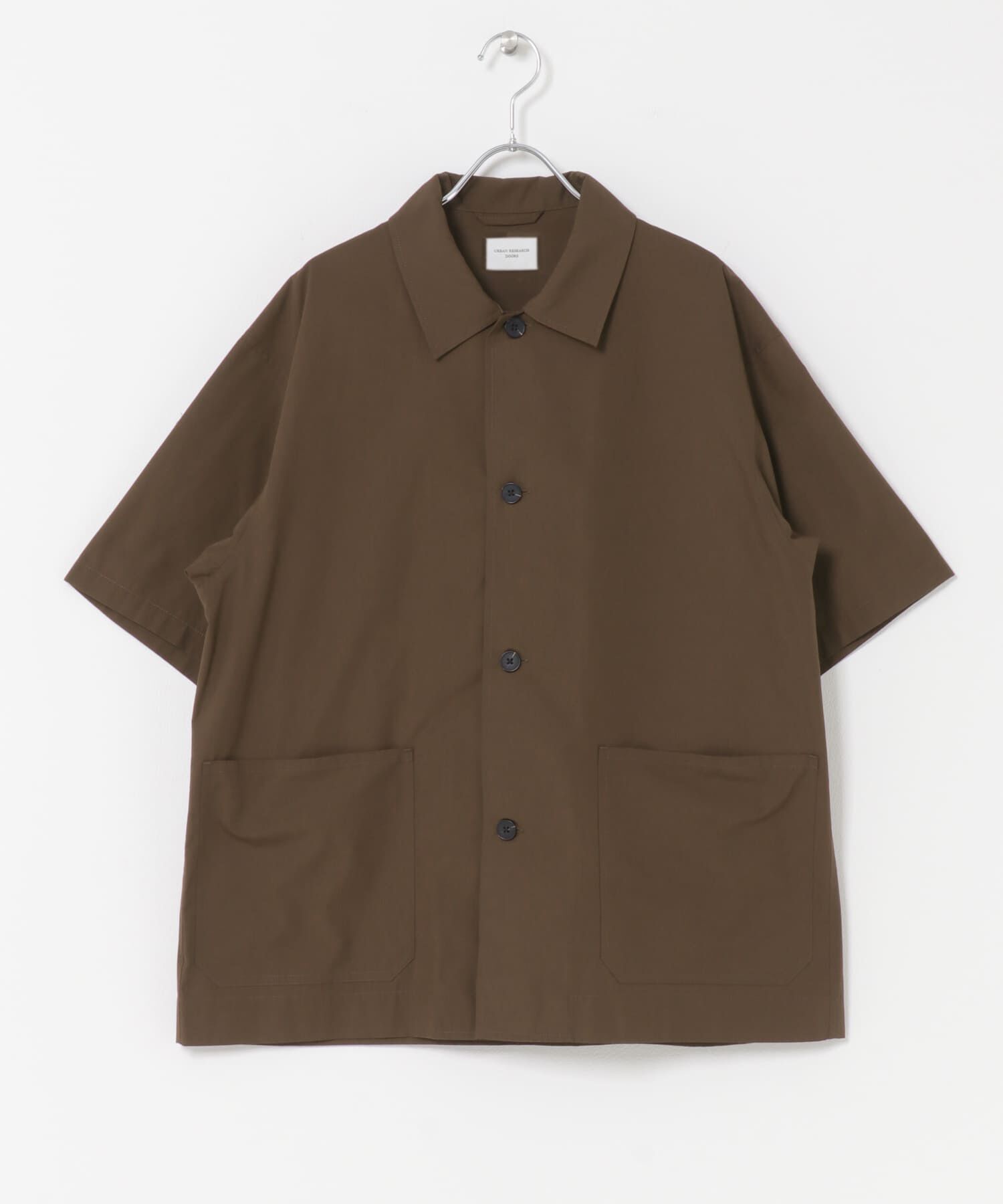 URBAN RESEARCH DOORS「『速乾/ｲｰｼﾞｰｹｱ/UVｶｯﾄ』『URTECH』Aircare ｼｮｰﾄｽﾘｰﾌﾞｼｬ 」|シャツ・ブラウス|