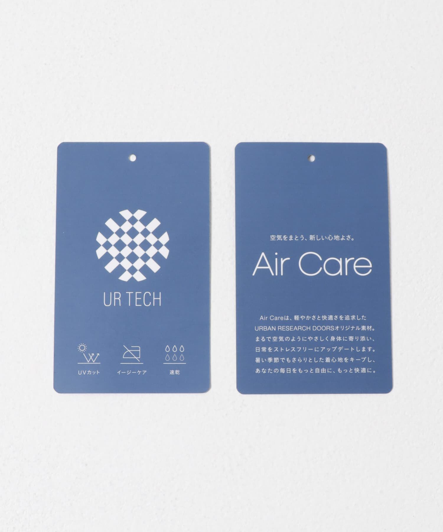 URBAN RESEARCH DOORS「『速乾/ｲｰｼﾞｰｹｱ/UVｶｯﾄ』『URTECH』Aircare ｼｮｰﾄｽﾘｰﾌﾞｼｬ 」|シャツ・ブラウス|