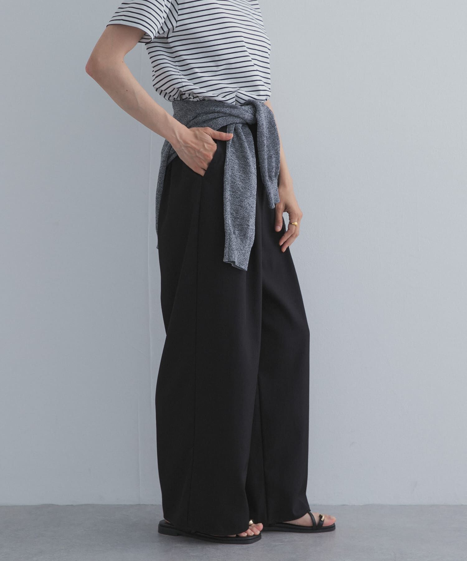 URBAN RESEARCH DOORS「『接触冷感』ソフトオックスイージーパンツ」|その他|