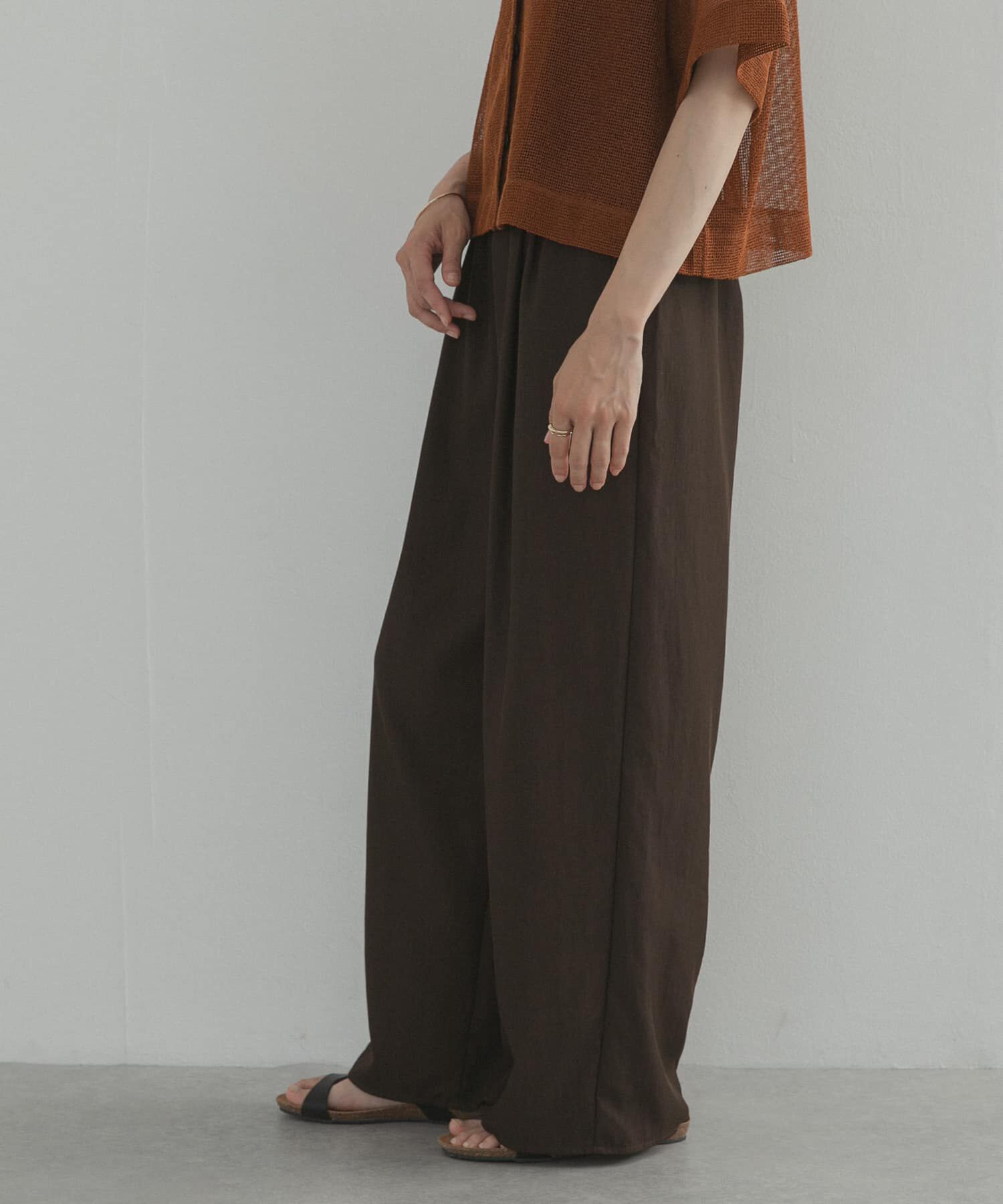 URBAN RESEARCH DOORS「『接触冷感』ソフトオックスイージーパンツ」|その他|