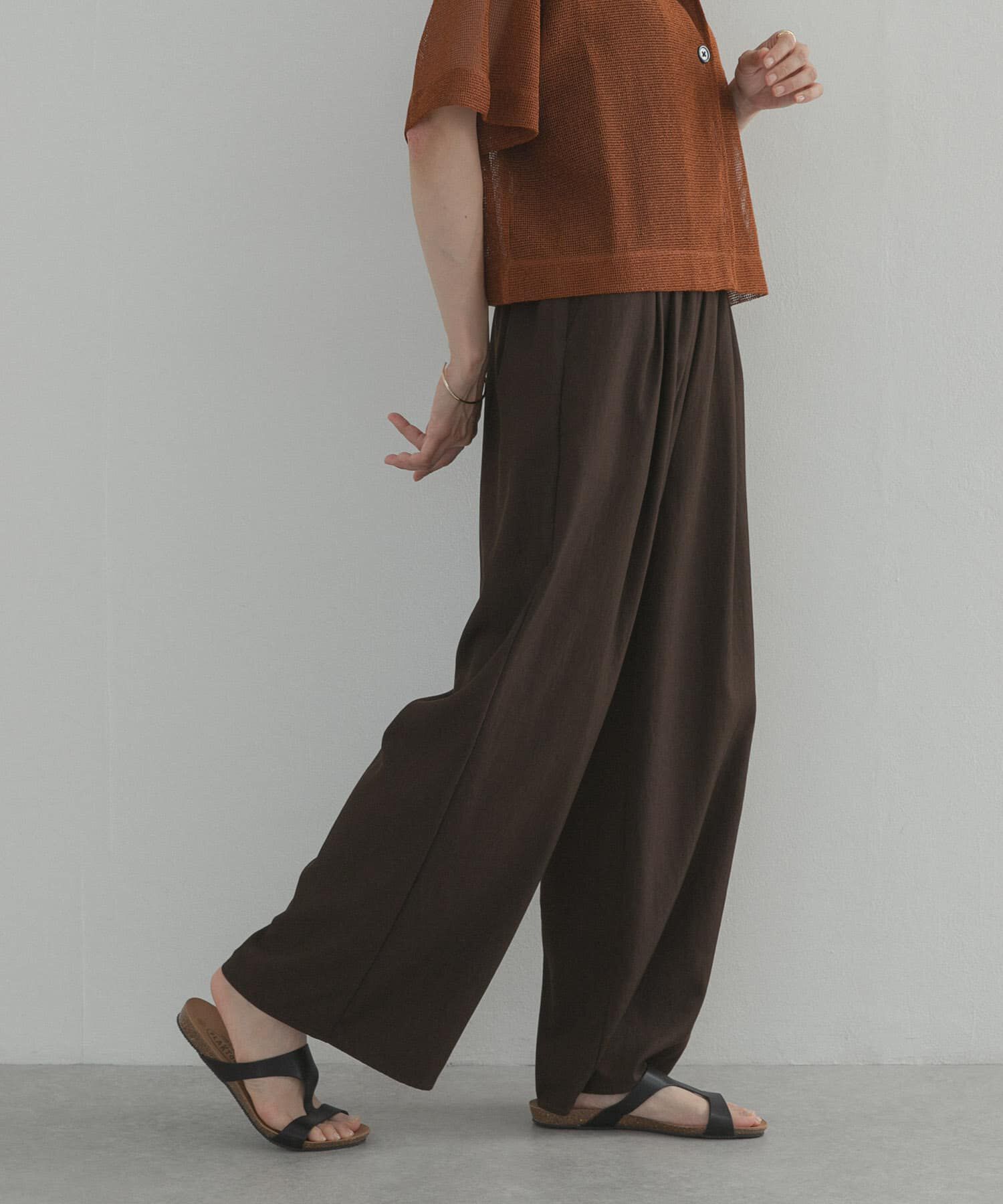 URBAN RESEARCH DOORS「『接触冷感』ソフトオックスイージーパンツ」|その他|