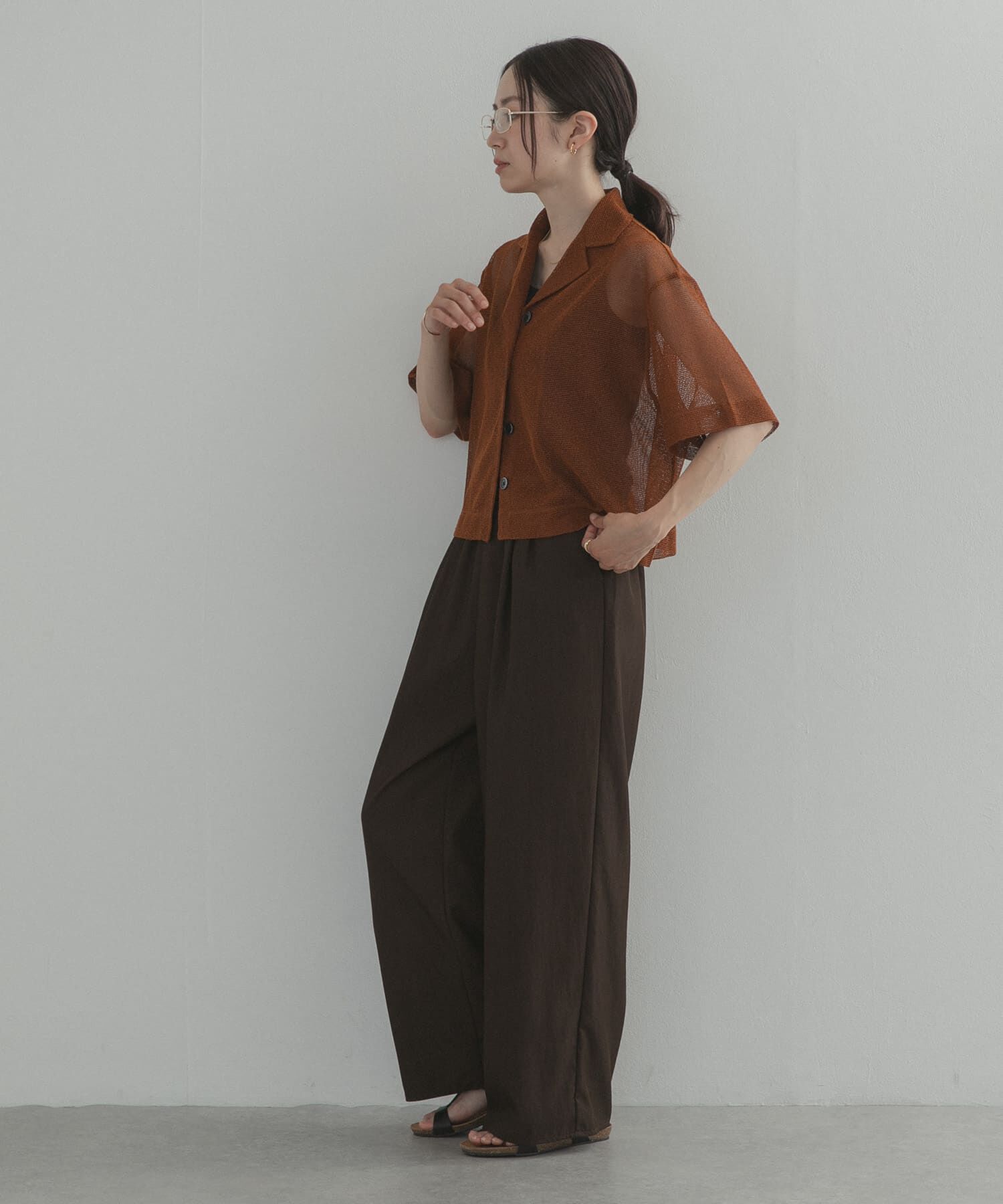 URBAN RESEARCH DOORS「『接触冷感』ソフトオックスイージーパンツ」|その他|