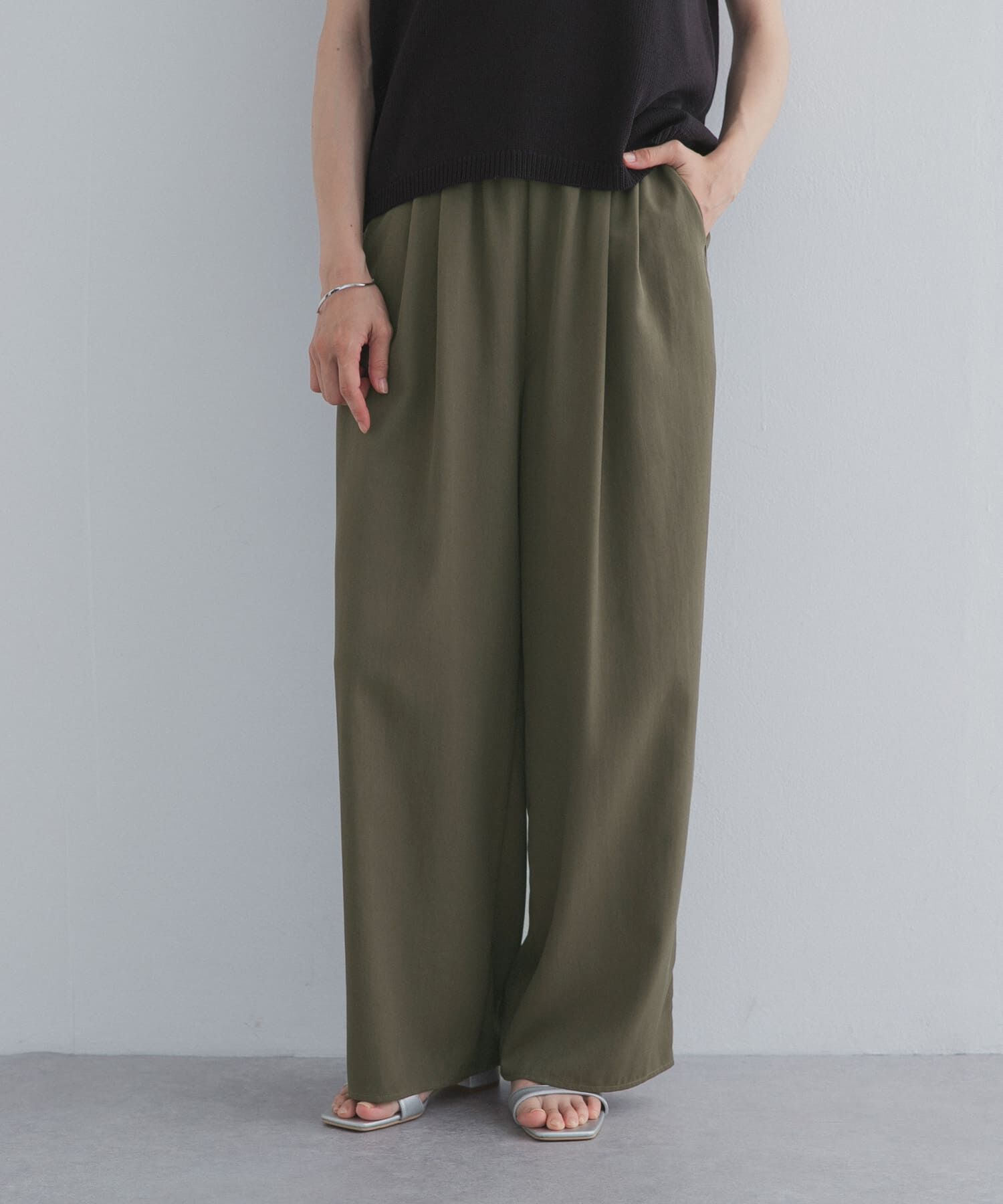 URBAN RESEARCH DOORS「『接触冷感』ソフトオックスイージーパンツ」|その他|