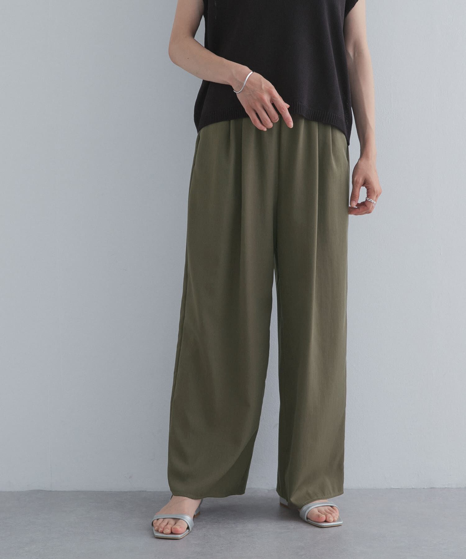 URBAN RESEARCH DOORS「『接触冷感』ソフトオックスイージーパンツ」|その他|
