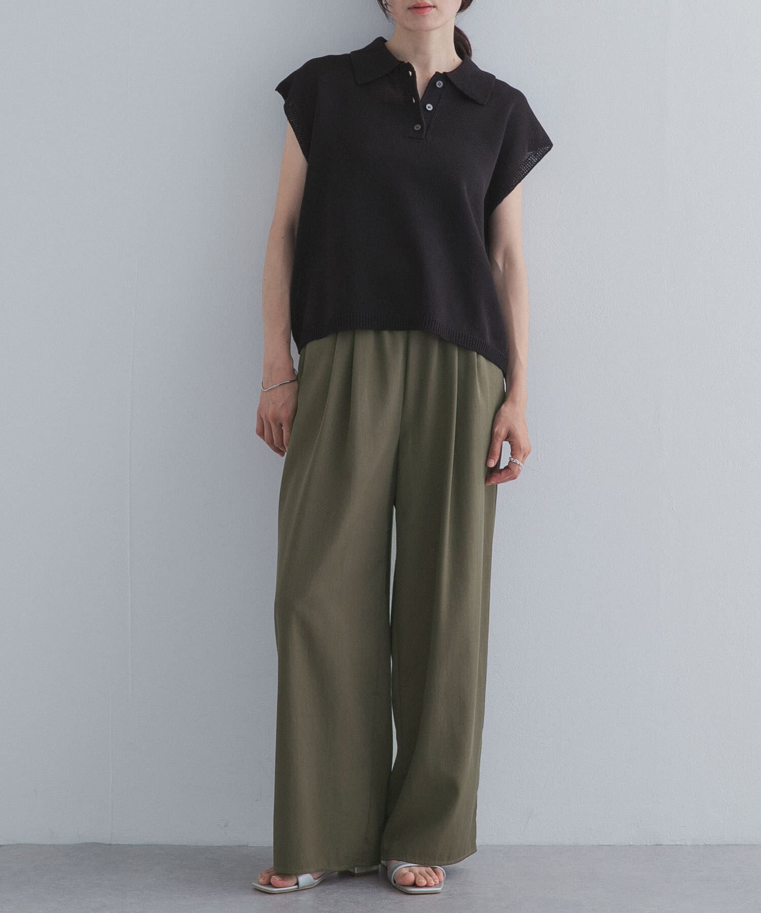 URBAN RESEARCH DOORS「『接触冷感』ソフトオックスイージーパンツ」|その他|