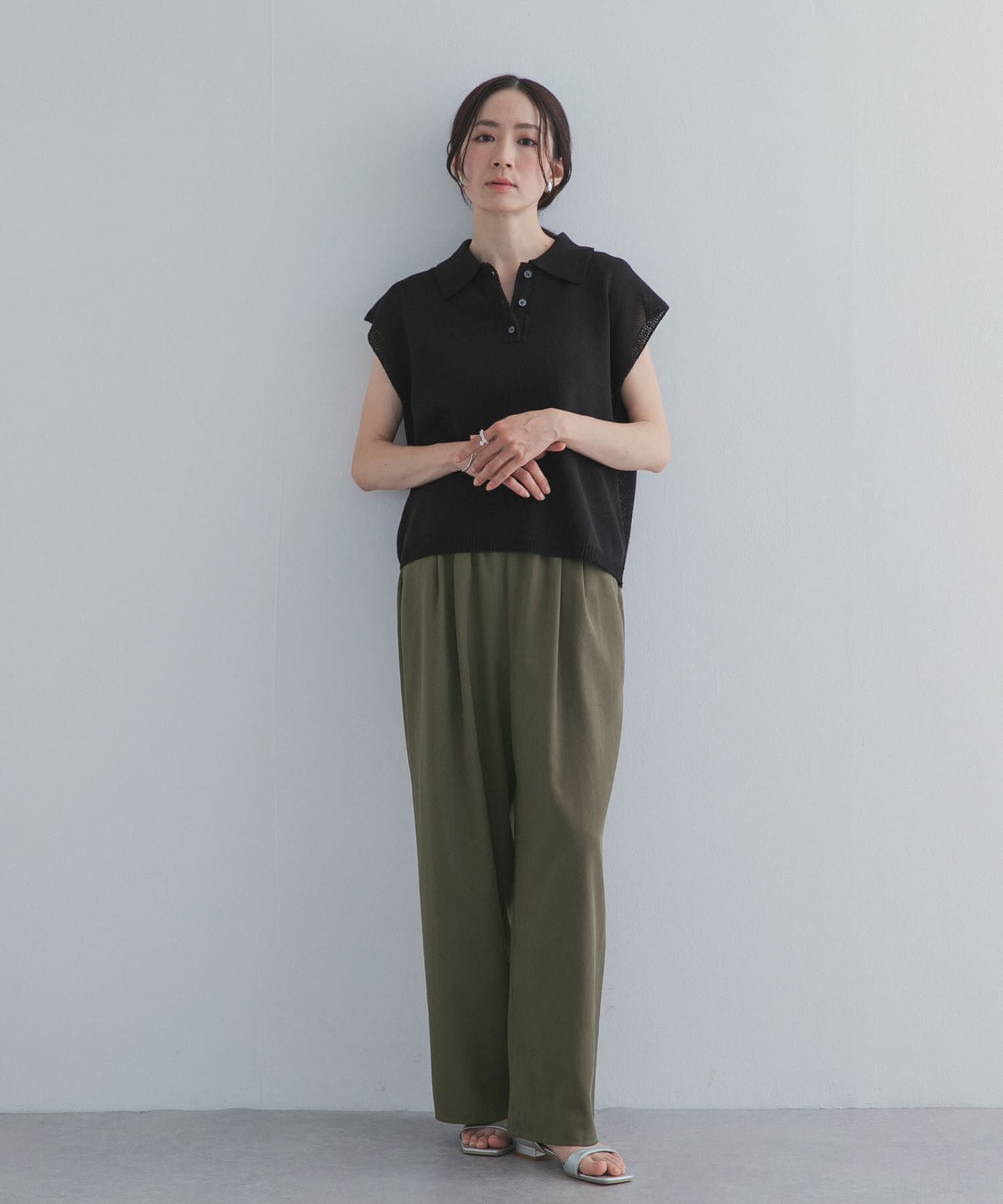 URBAN RESEARCH DOORS「『接触冷感』ソフトオックスイージーパンツ」|その他|