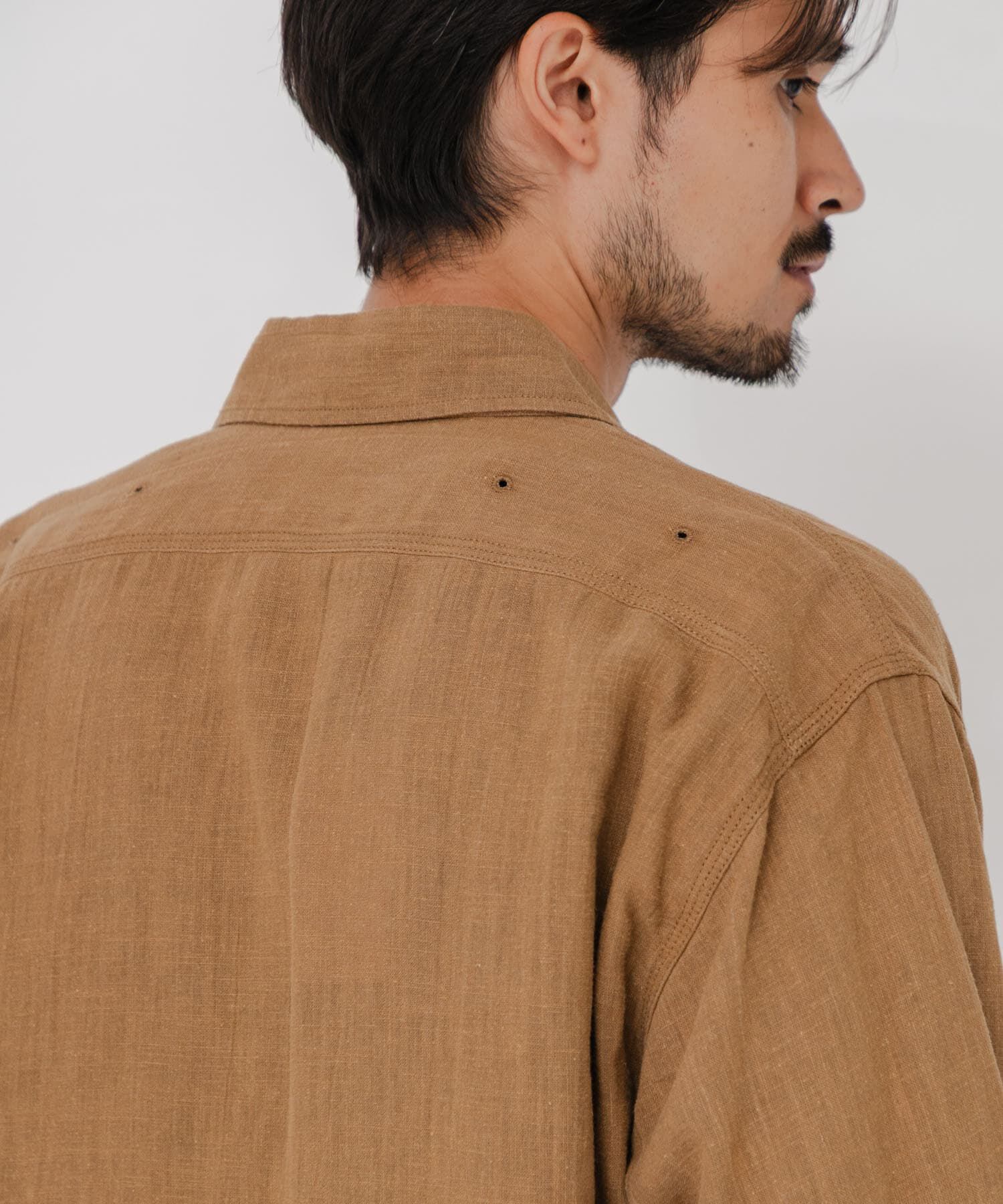 URBAN RESEARCH「SANDWASH LINEN WORK SHIRTS」|シャツ・ブラウス|