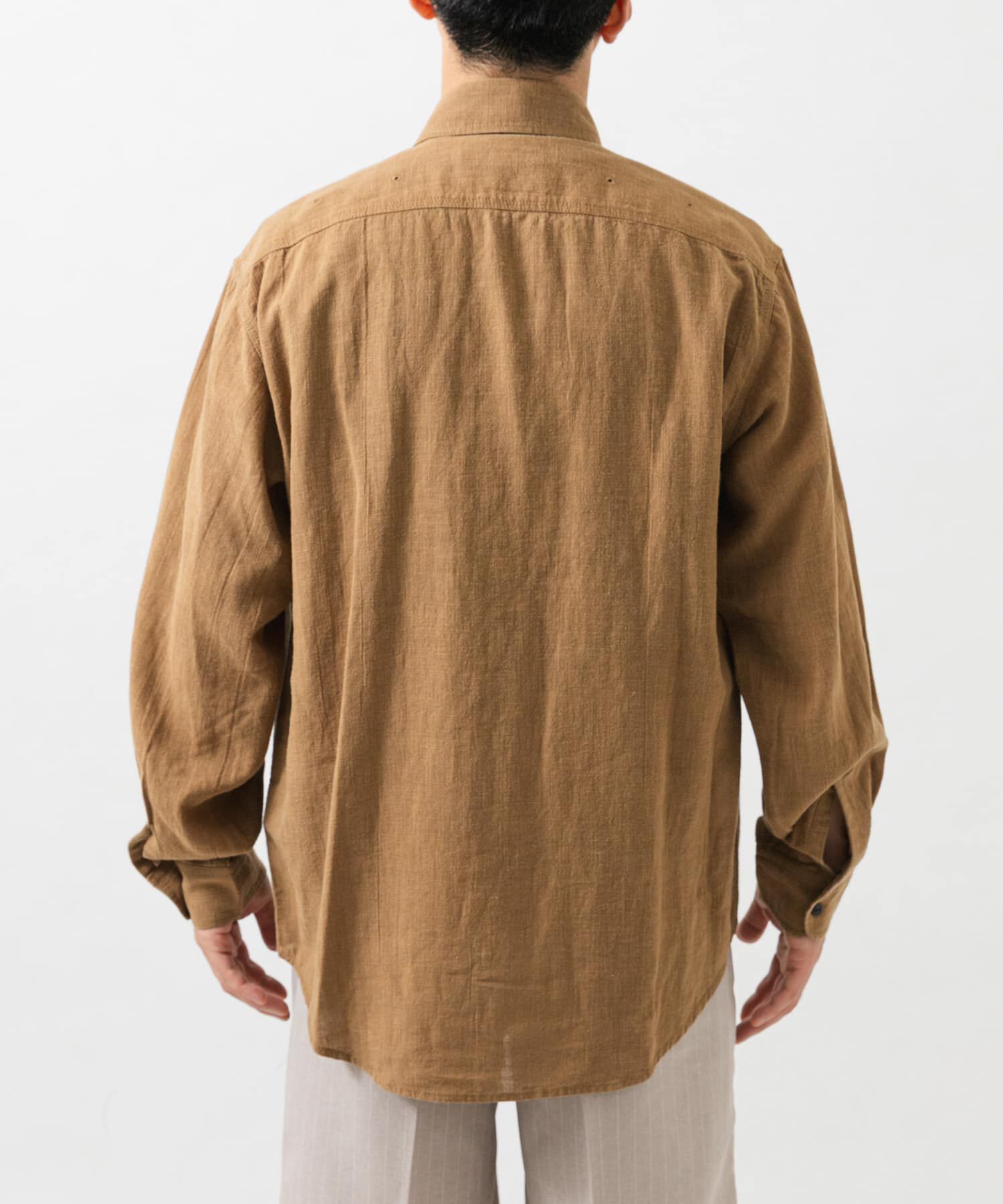 URBAN RESEARCH「SANDWASH LINEN WORK SHIRTS」|シャツ・ブラウス|