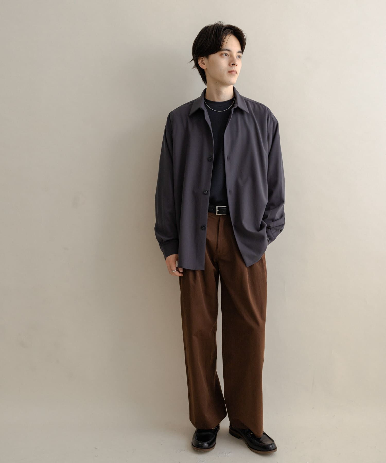 SENSE OF PLACE by URBAN RESEARCH「カラールーズシャツ」|シャツ・ブラウス|
