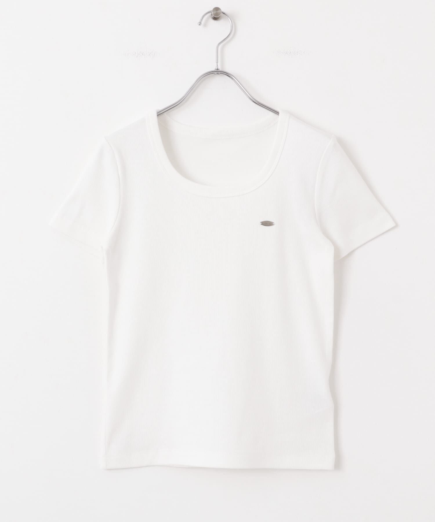 SENSE OF PLACE by URBAN RESEARCH「『一部WEB限定カラー』ラウンドネックリブTシャツ(半袖)」|Tシャツ・カットソー|