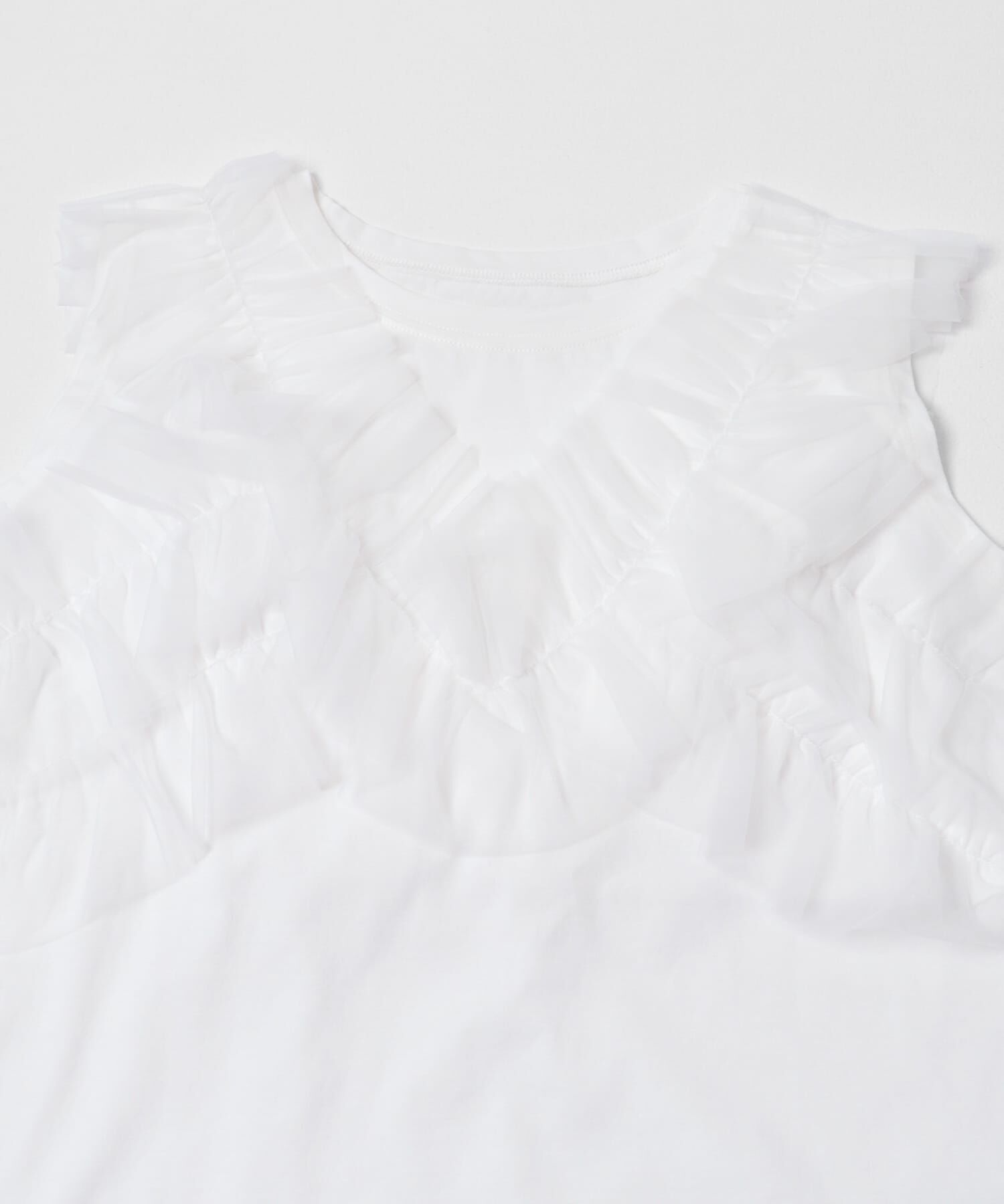 SENSE OF PLACE by URBAN RESEARCH「フリルデザインカットトップ」|Tシャツ・カットソー|