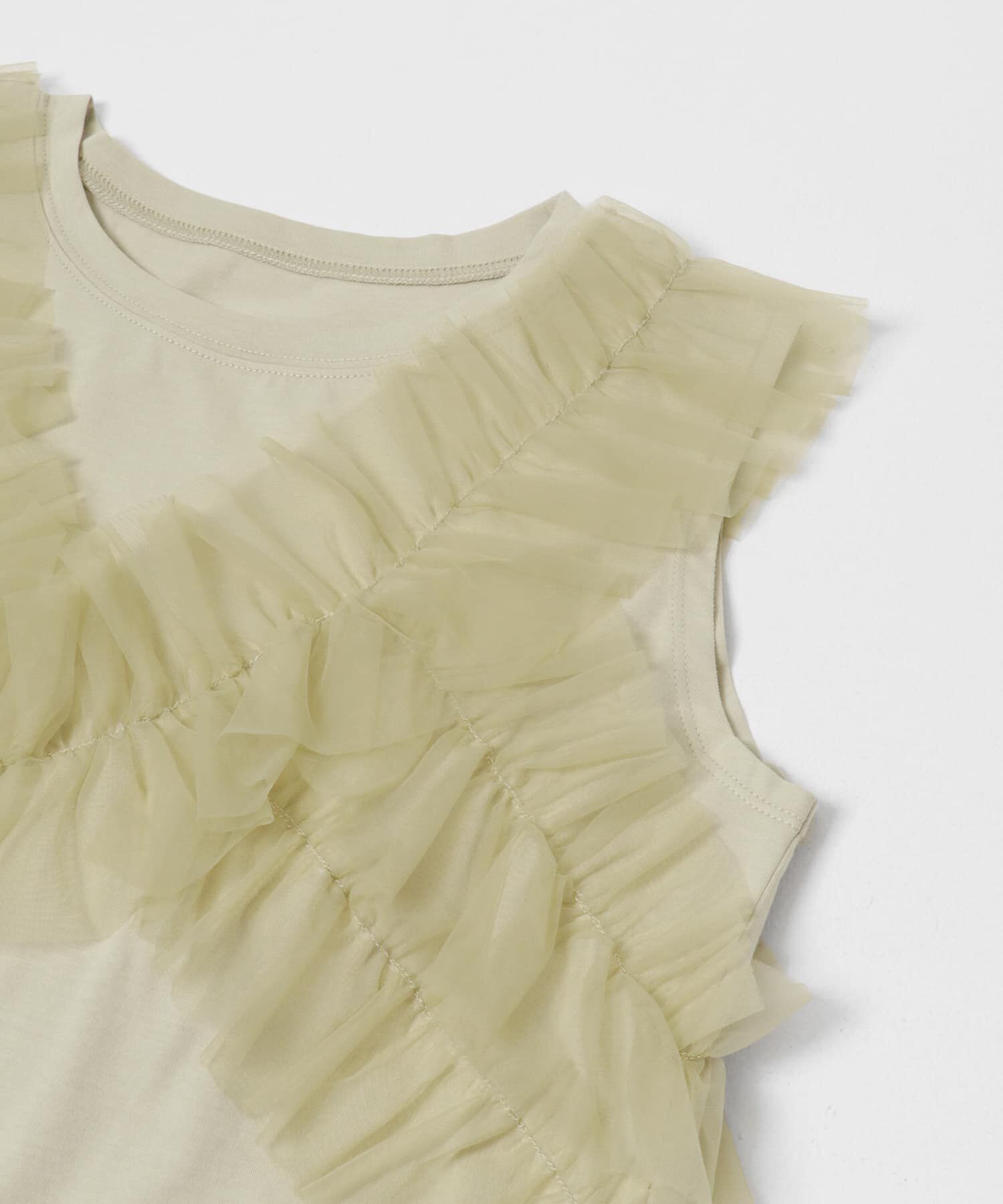 SENSE OF PLACE by URBAN RESEARCH「フリルデザインカットトップ」|Tシャツ・カットソー|