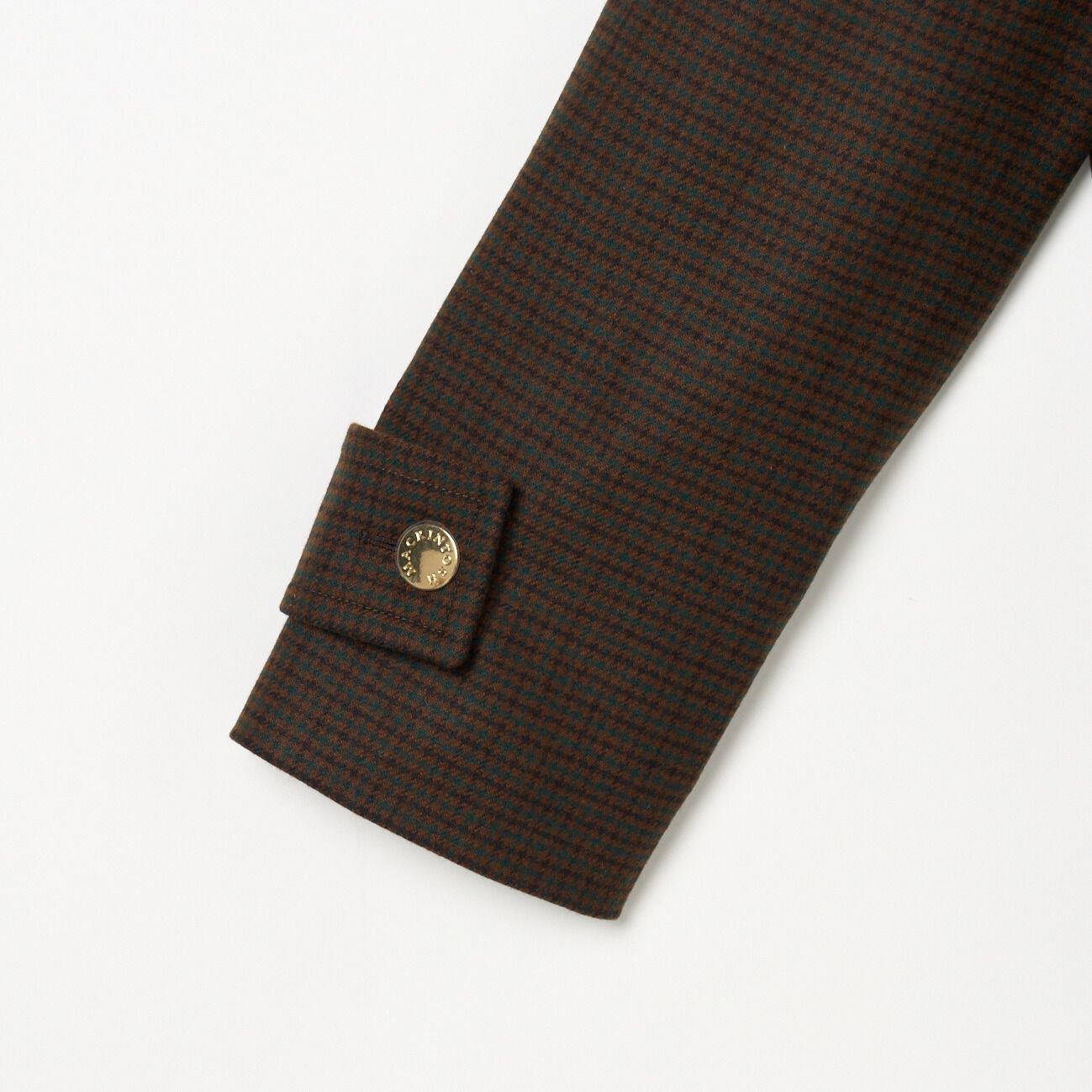  「MACKINTOSH HUMBIE LONG SL MB HOUNDTOOTH」|トレンチコート|