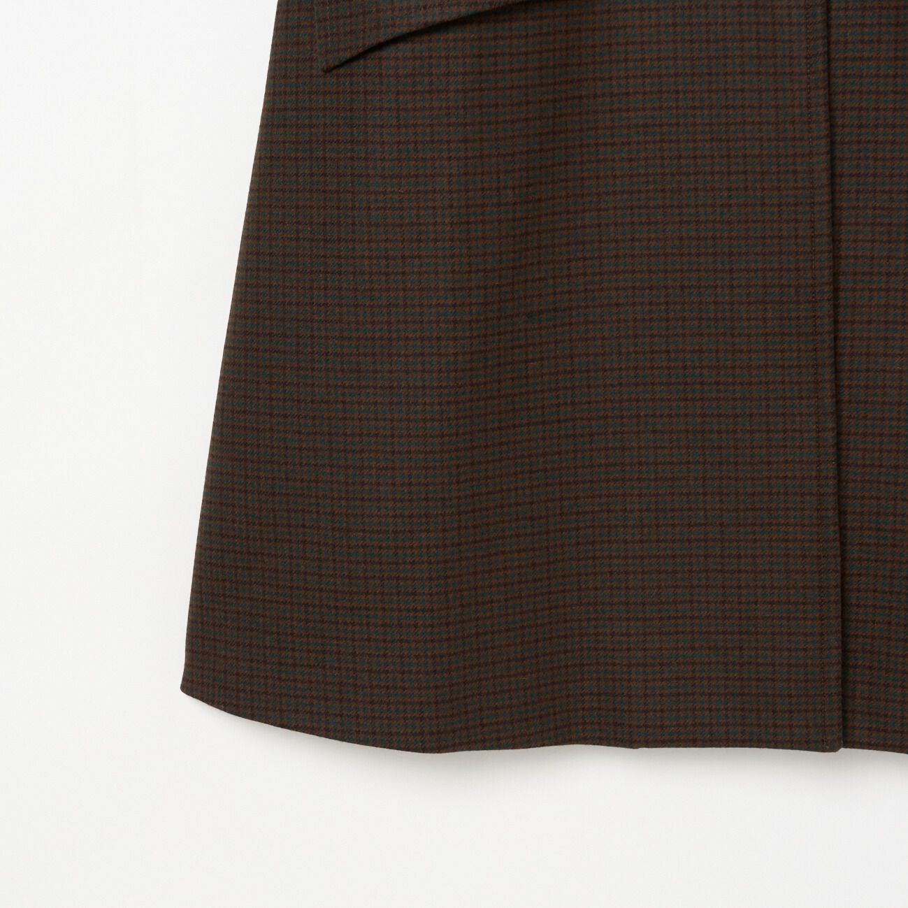  「MACKINTOSH HUMBIE LONG SL MB HOUNDTOOTH」|トレンチコート|