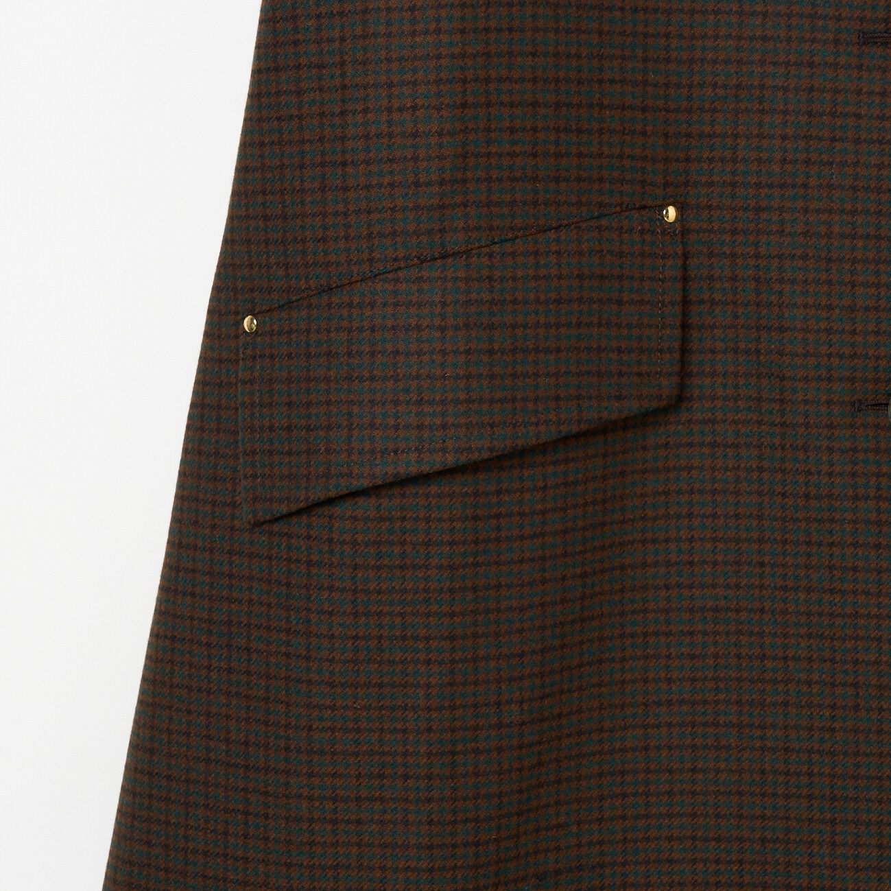  「MACKINTOSH HUMBIE LONG SL MB HOUNDTOOTH」|トレンチコート|