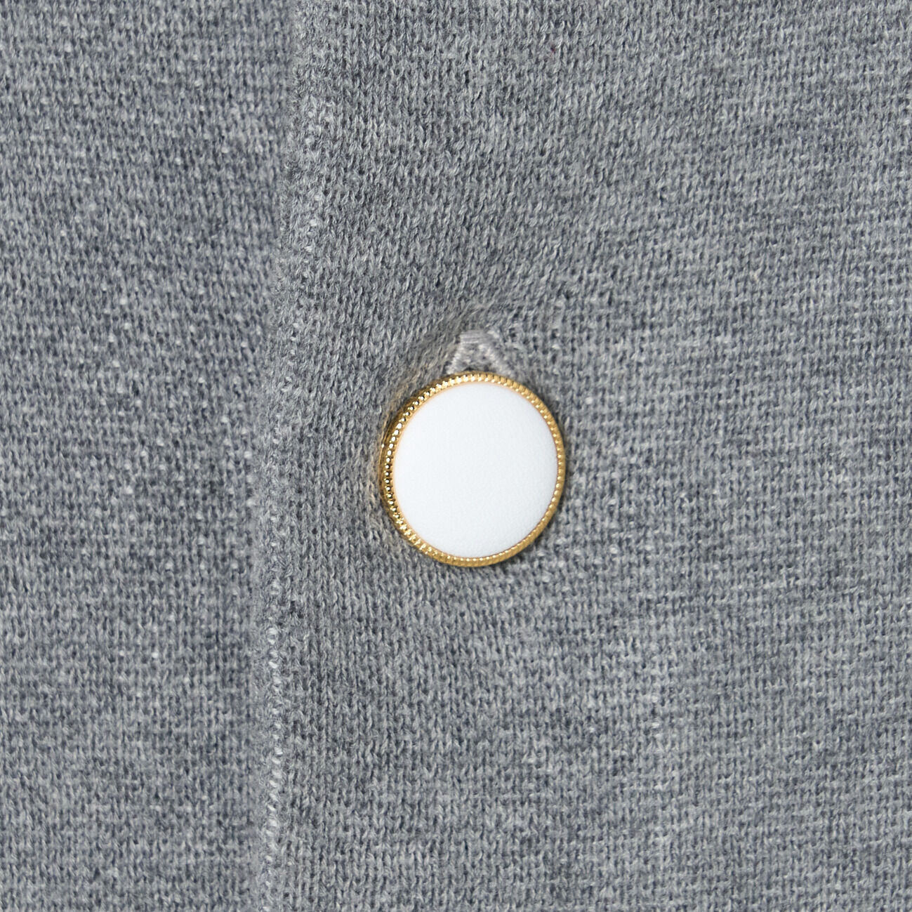 「boussole EMBROIDERY CREW CARDIGAN」|ニット・セーター|