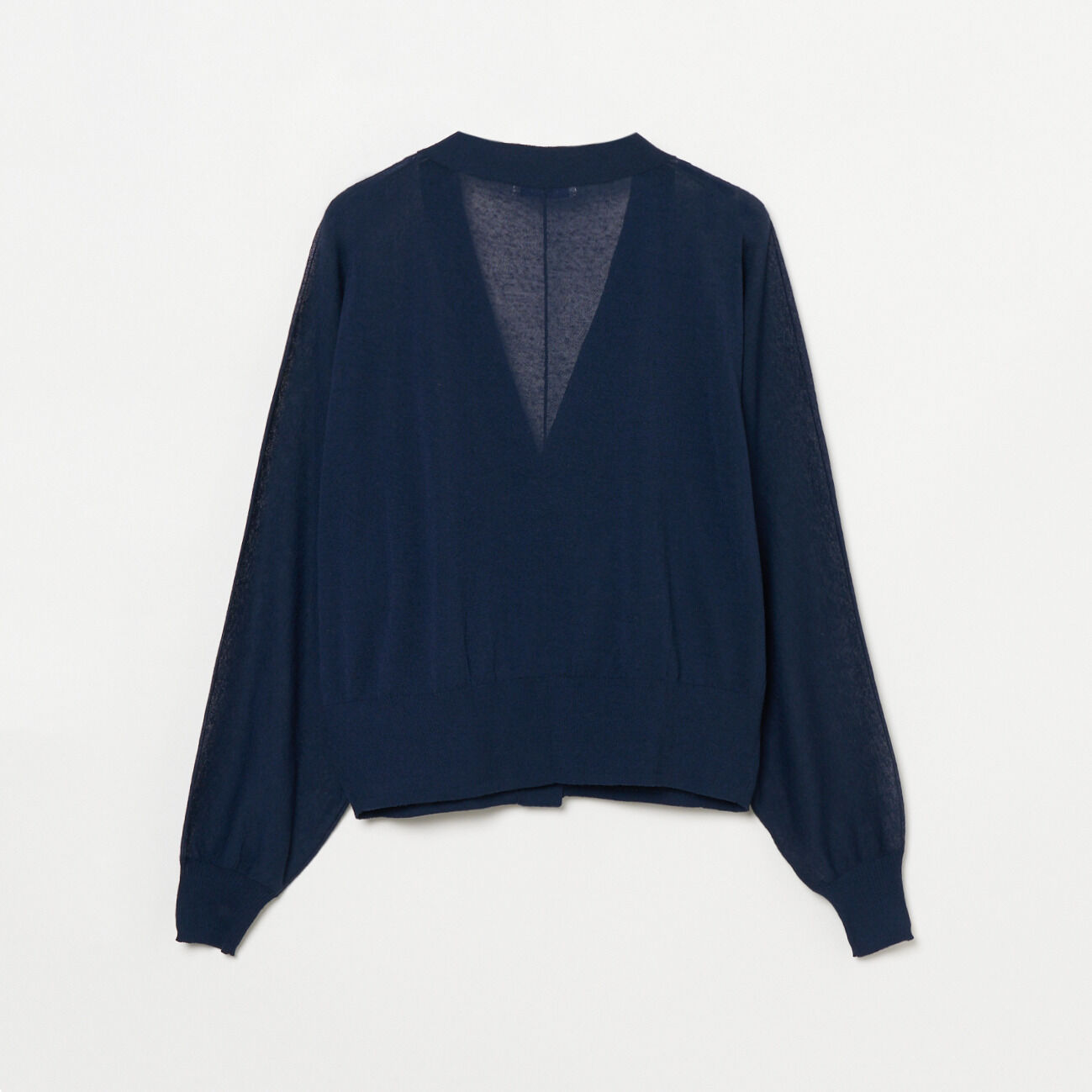 HELIOPOLE「HELIOPOLE SHEER LINEN KNIT V NECK CARDIGAN」|ニット・セーター|