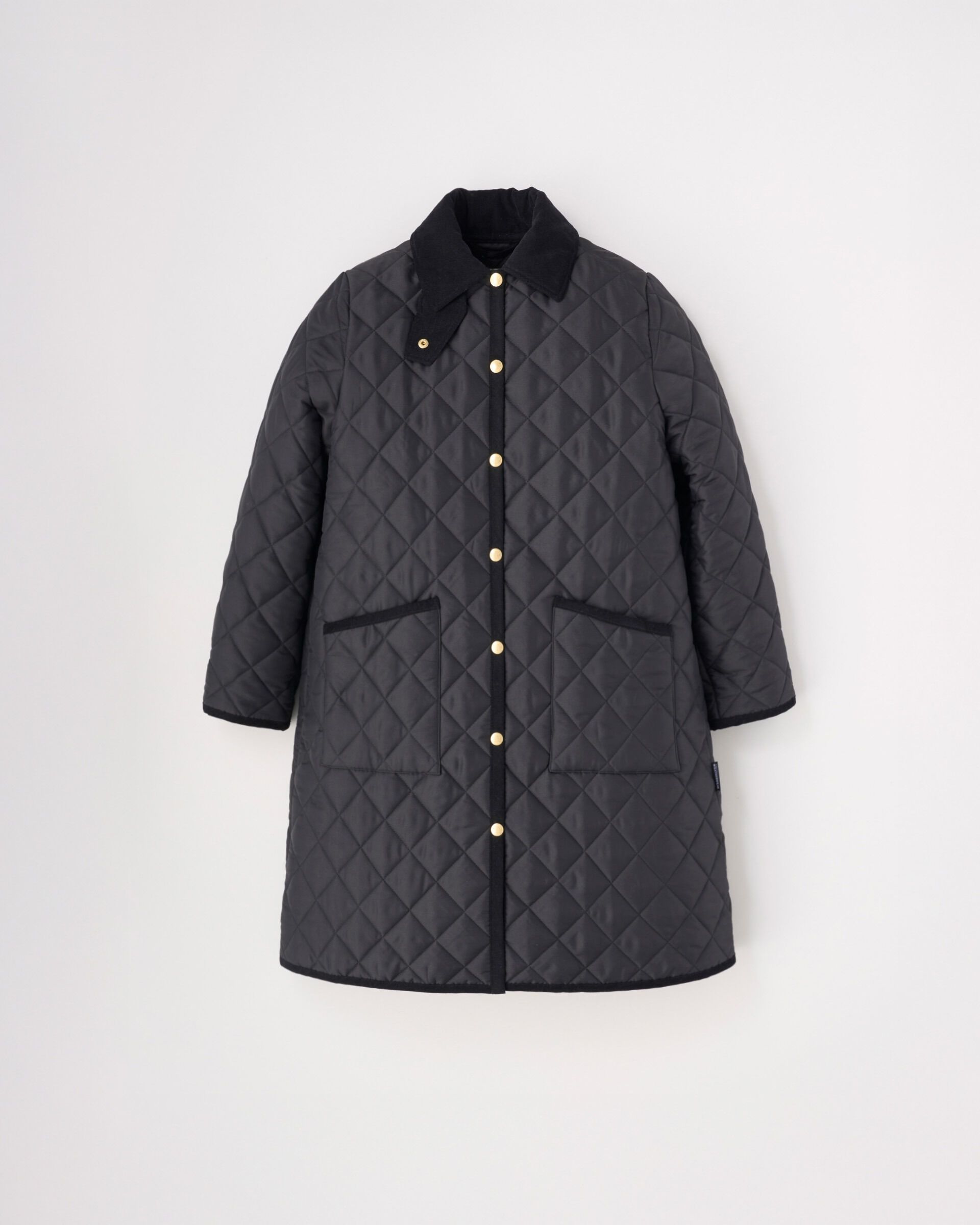 Traditional Weatherwear「WAVERLY A-LINE LONG」|その他|ﾌﾞﾗｯｸ