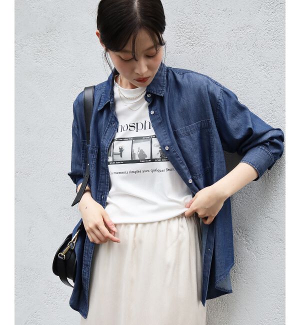  「【撥水・撥油・防汚】AtmosphereTシャツ」|Tシャツ・カットソー|