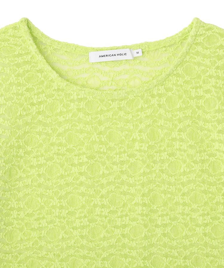 AMERICAN HOLIC「【選べるサイズ】レースプルオーバー」|Tシャツ・カットソー|