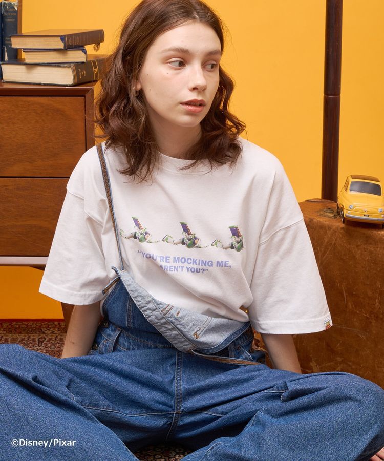 AMERICAN HOLIC「【TOY STORY】ヴィンテージ加工グラフィックTシャツ」|Tシャツ・カットソー|