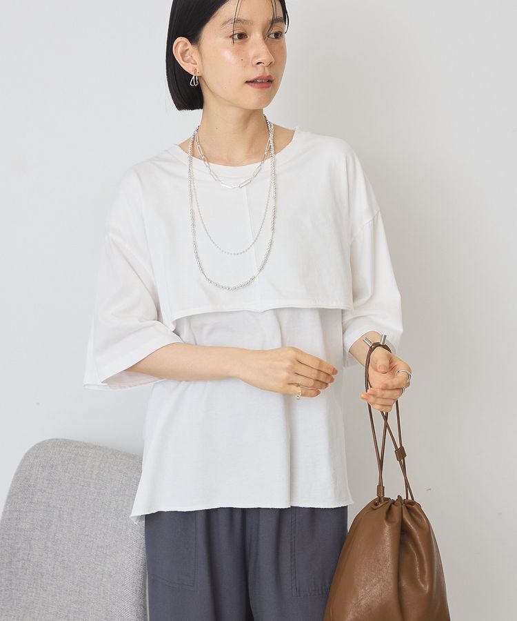 AMERICAN HOLIC「レイヤード風加工Tシャツ」|Tシャツ・カットソー|