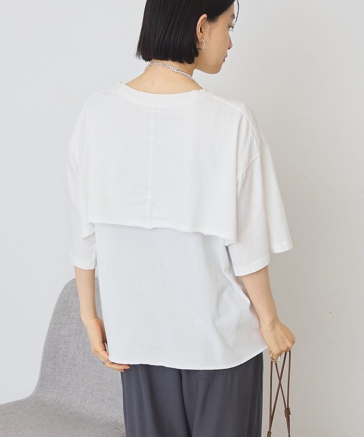AMERICAN HOLIC「レイヤード風加工Tシャツ」|Tシャツ・カットソー|