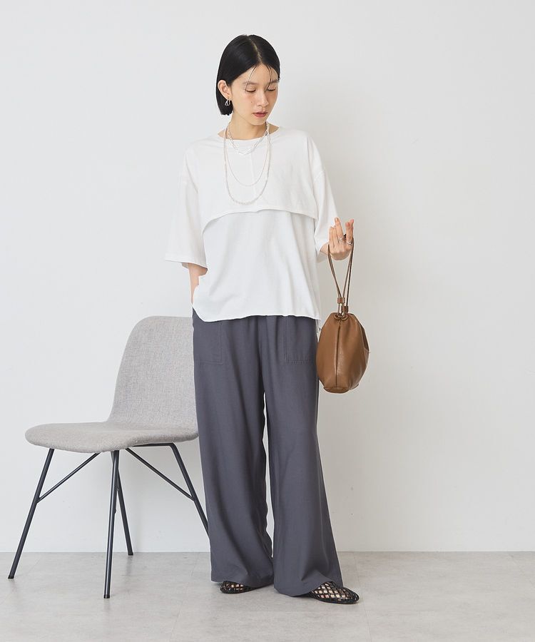 AMERICAN HOLIC「レイヤード風加工Tシャツ」|Tシャツ・カットソー|