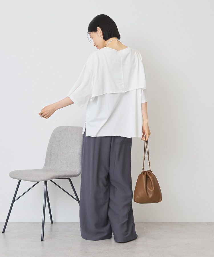 AMERICAN HOLIC「レイヤード風加工Tシャツ」|Tシャツ・カットソー|