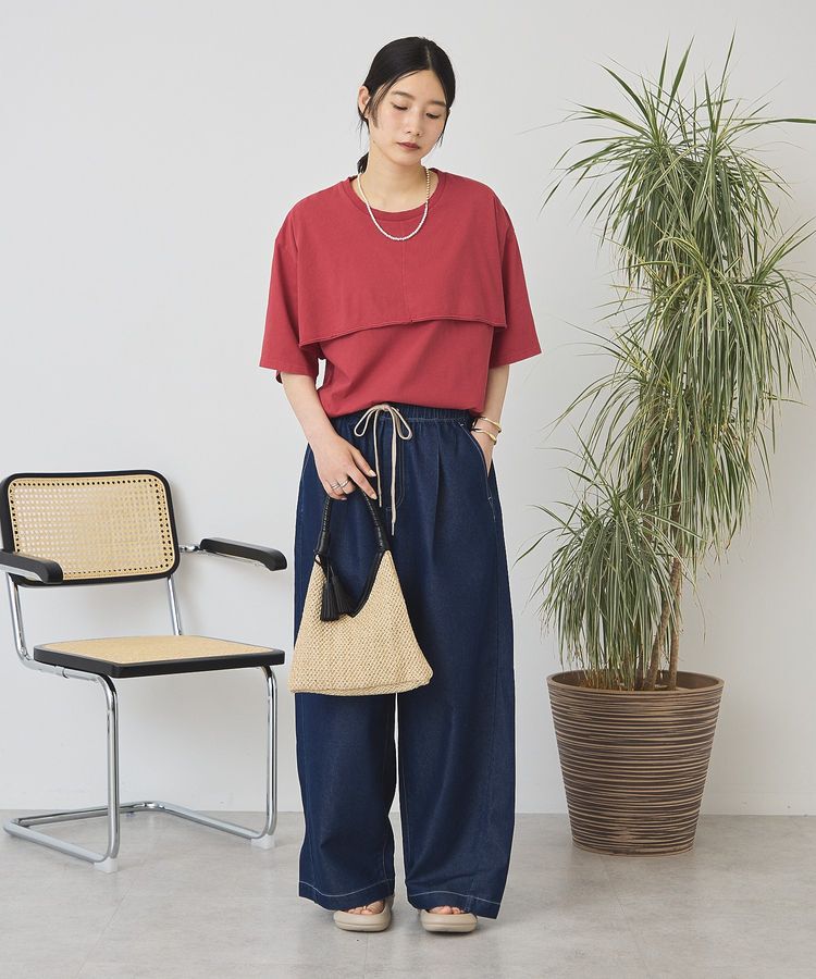 AMERICAN HOLIC「レイヤード風加工Tシャツ」|Tシャツ・カットソー|