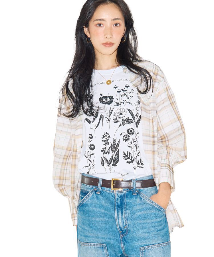 Green Parks「■WITH KURUMI.N オーバーシャツ」|シャツ・ブラウス|Beige