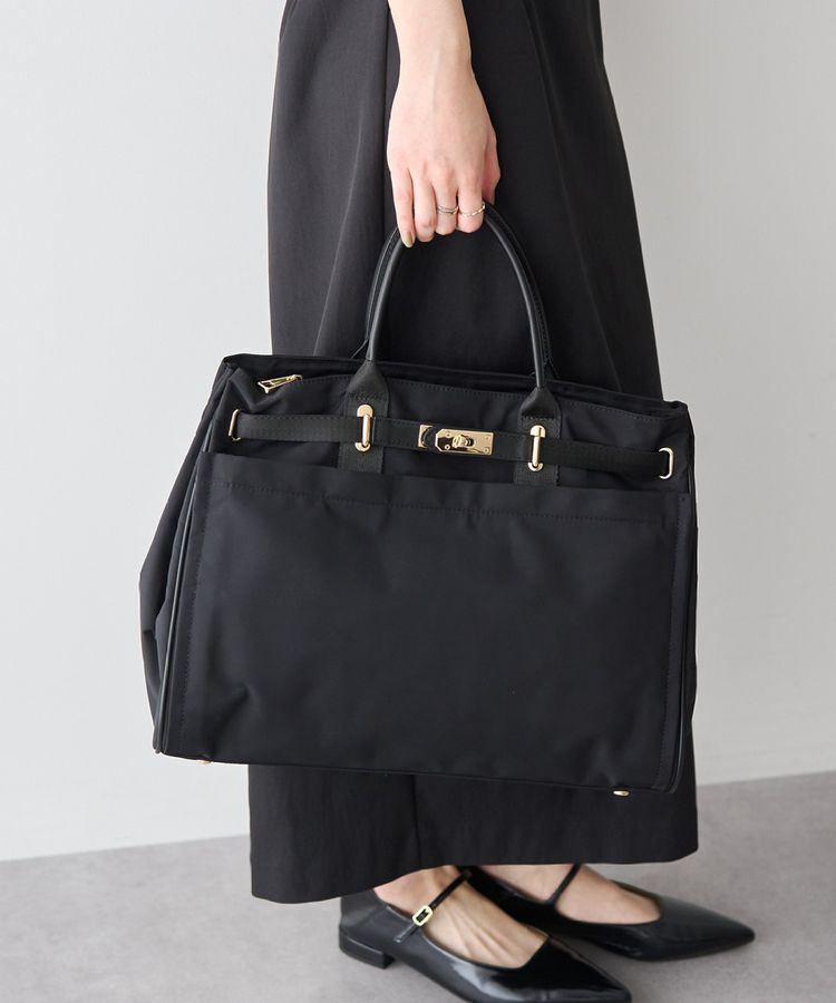 YECCA VECCA「【story.】PL BELTED TOTE L」|トートバッグ|