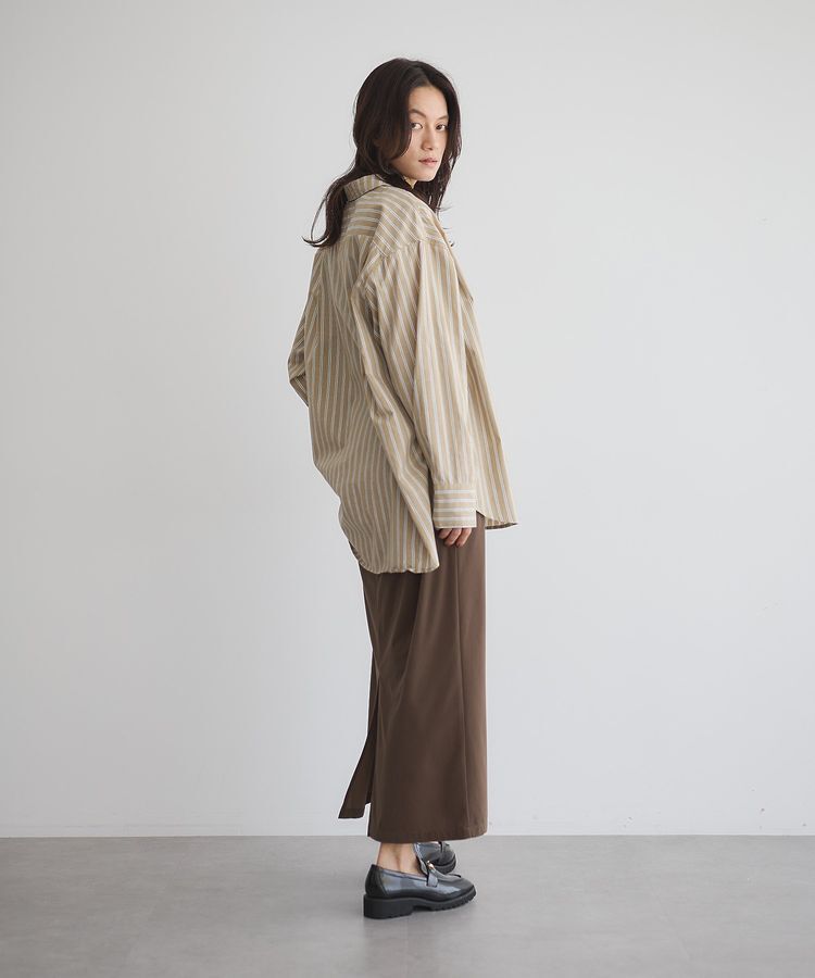 GARAGE OF GOOD CLOTHING「ストライプビッグシャツ」|シャツ・ブラウス|