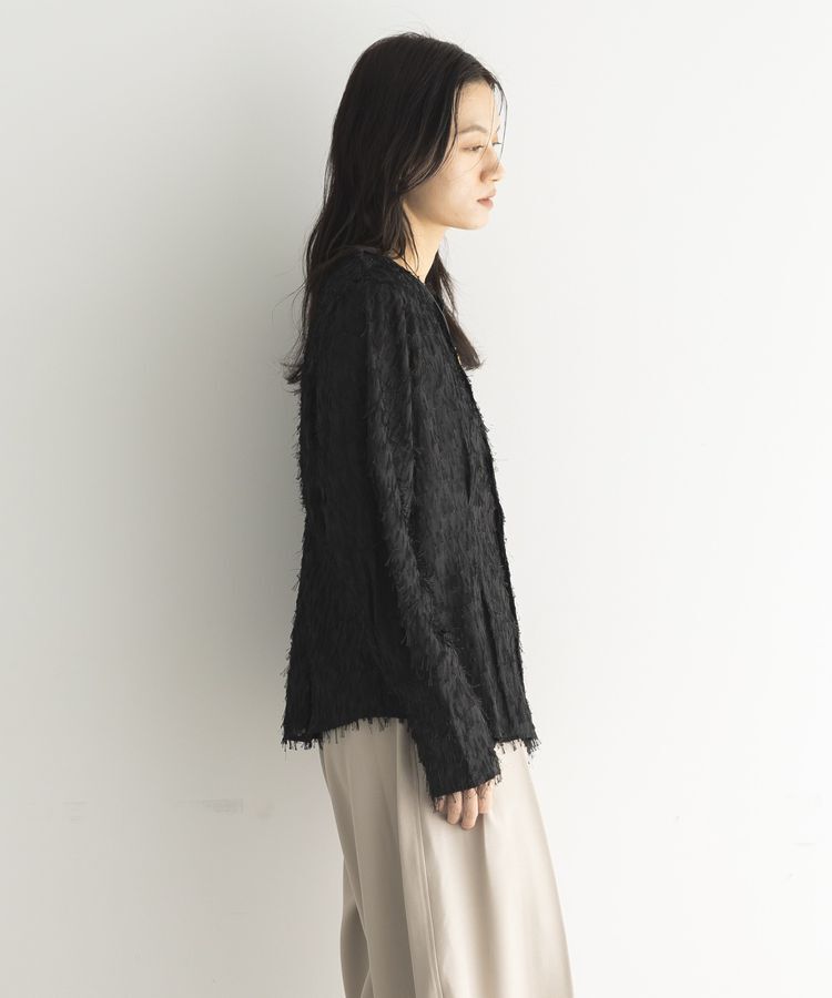 GARAGE OF GOOD CLOTHING「ジャガードタックブラウス」|シャツ・ブラウス|