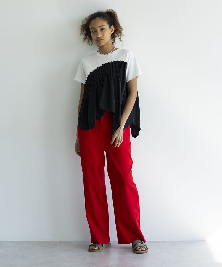 GARAGE OF GOOD CLOTHING「トロミセミフレアパンツ」|その他|