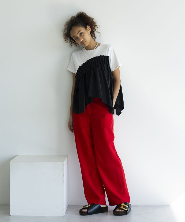 GARAGE OF GOOD CLOTHING「トロミセミフレアパンツ」|その他|