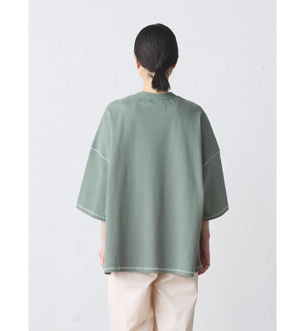 MidiUmi「MidiUmi ステッチワイドプルオーバー」|Tシャツ・カットソー|