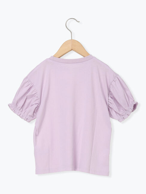 Samansa Mos2 Lagom「【吸水速乾】チュールハートTシャツ」|Tシャツ・カットソー|