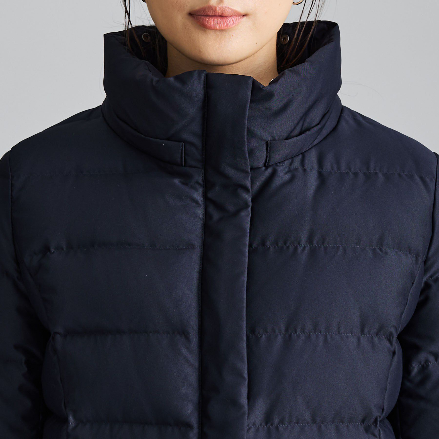 INDIVI「【名品／撥水／抗菌防臭】ショート丈リサイクルダウンコート」|ダウン|