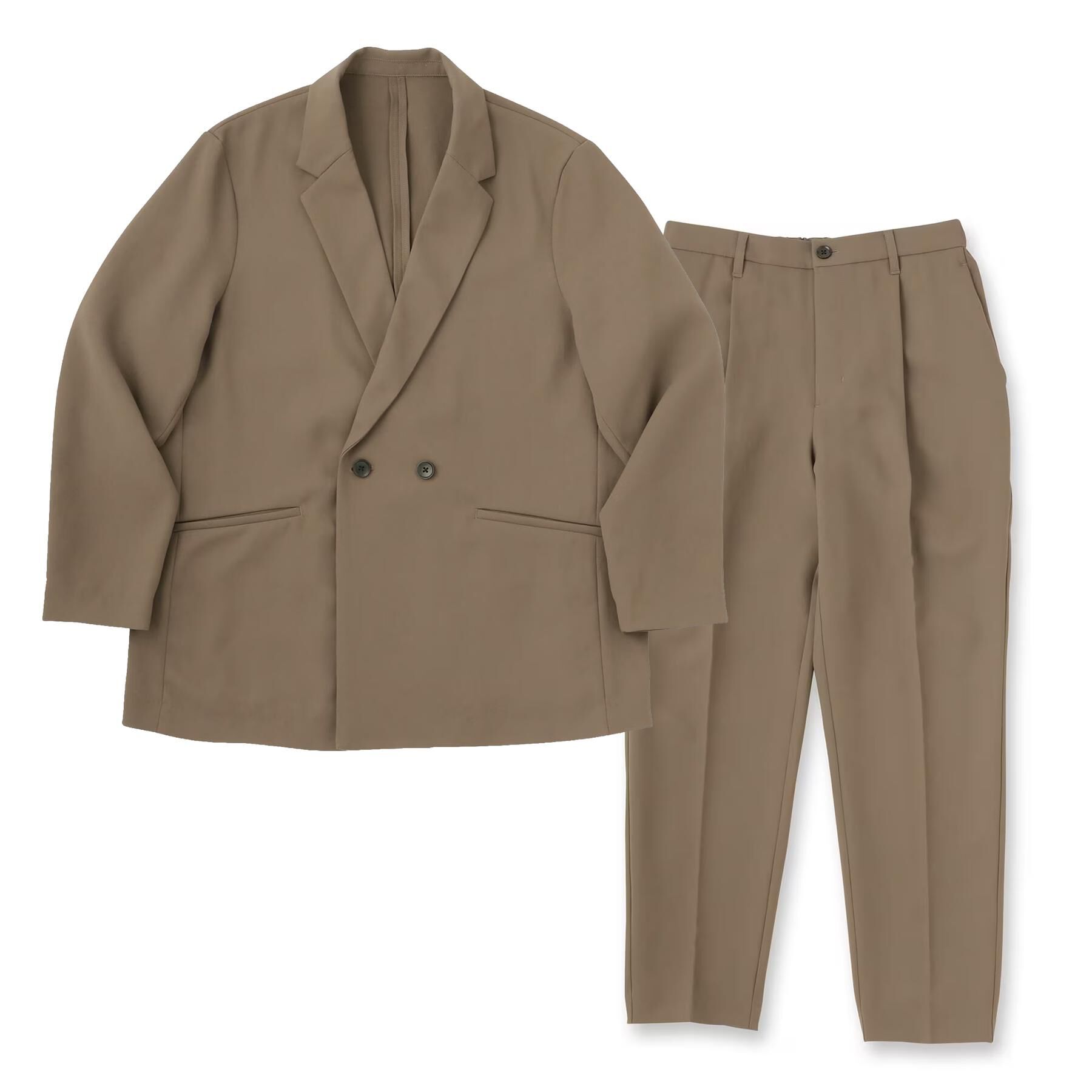 tk.TAKEO KIKUCHI「【テクニック不要でおしゃれ完成！】オーバーサイズダブルセットアップ/上下2点セット/コスパ良し/ON」|スーツ|