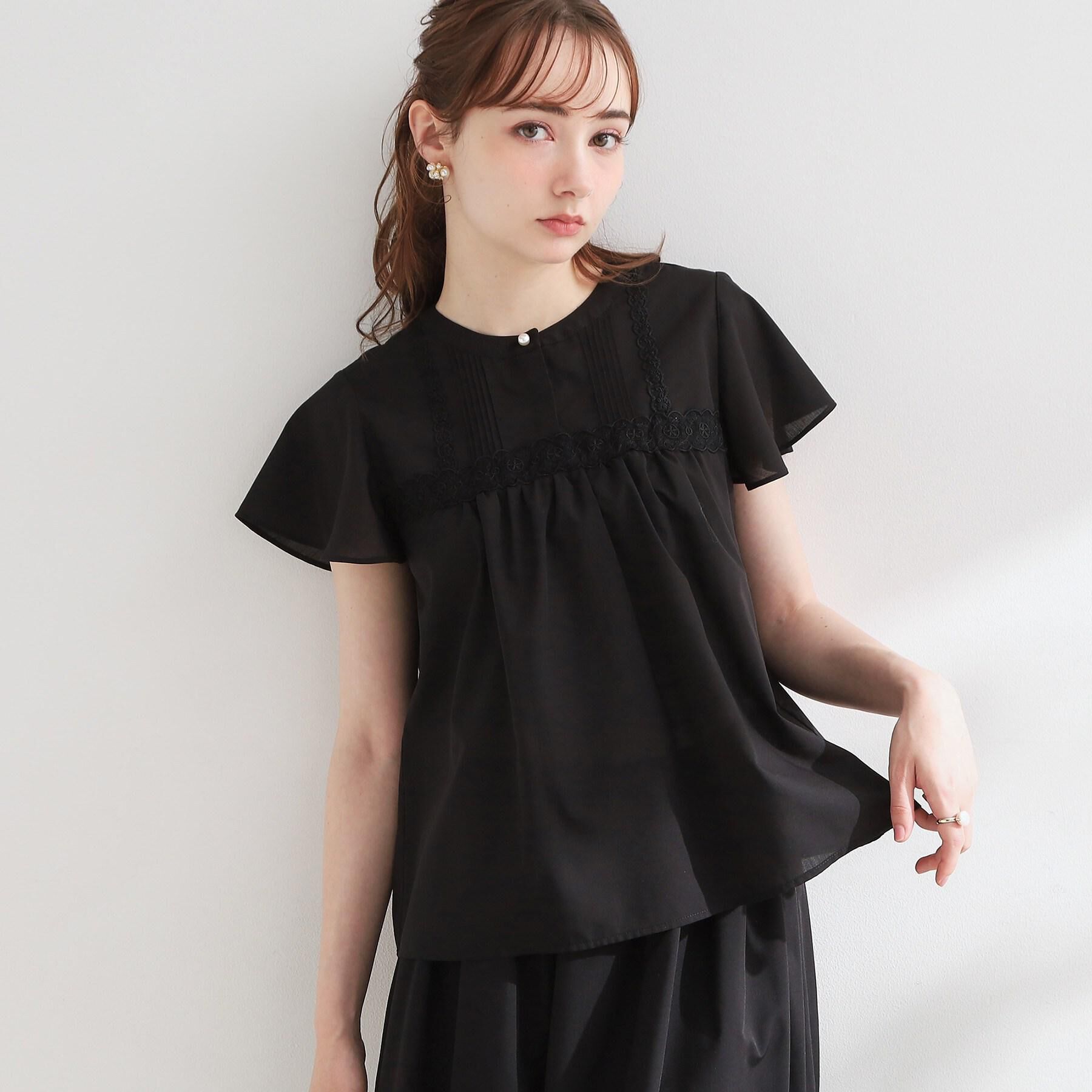 Couture broach「レースハギブラウス」|シャツ・ブラウス|